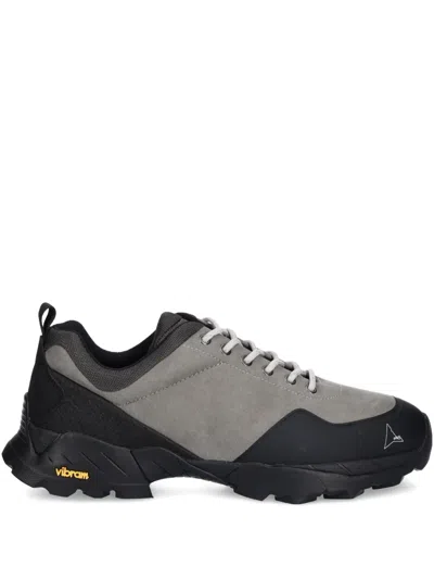 Roa Lace-up Fastening Sneakers In Gray