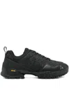 Roa Lace-up Low-top Sneakers In Black