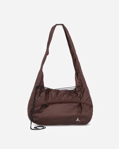 Roa Laki Packable Knot Bag Bitter Chocolate In Brown