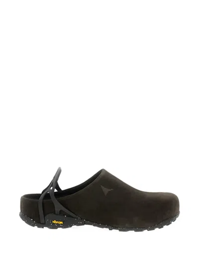 Roa Laser-cut Sandals In Black