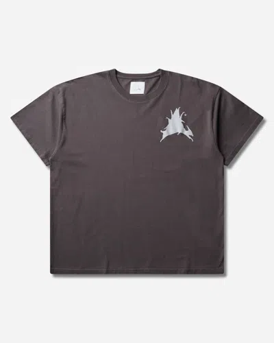 Roa Lava Mountain T-shirt Anthracite In Brown