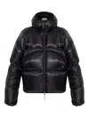 Roa Lithe Hooded Puffer Jacket In Black