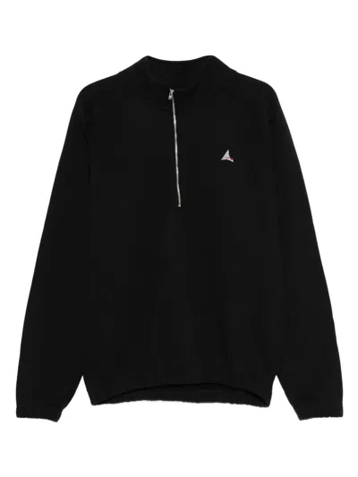 ROA ROA LOGO 490GSM HEAVY HALF ZIP CLOTHING