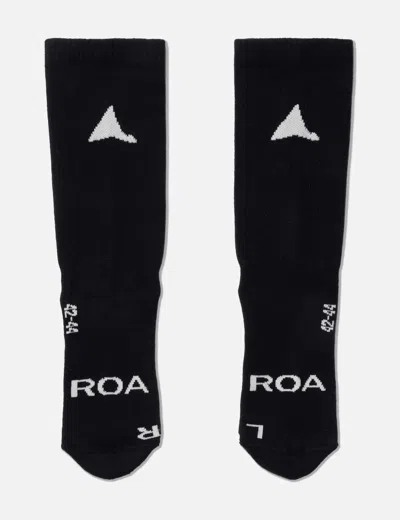 Roa Logo Biofil® Socks In Grey/灰色/그레이/グレー