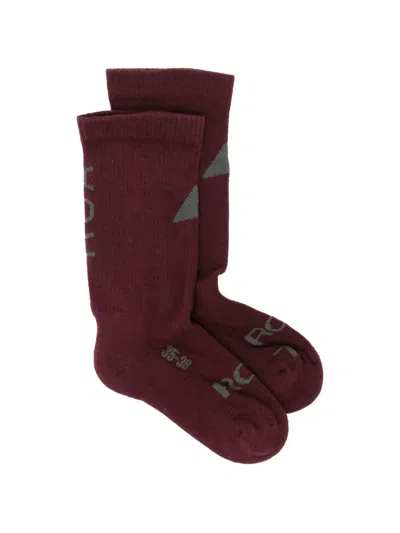 Roa Logo Biofil Socks In Red