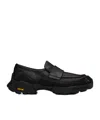 Roa Round-headed Love Shoes In Black