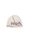 Roa Logo Hat In White