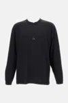 Roa Logo Long Sleeve Shirt In Blue