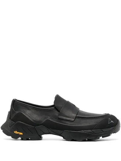 Roa Black Hybrid Loafers In Black 001