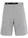 Roa Functional Technical Bermuda Shorts In Grey