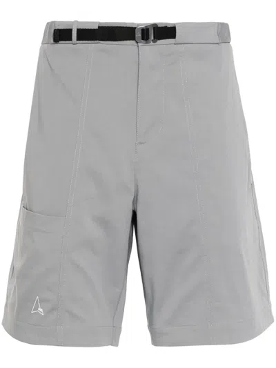 ROA LOGO-PRINT SHORTS