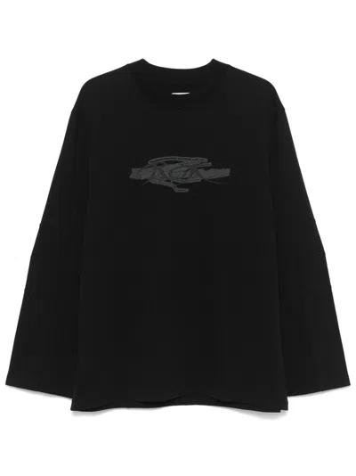 Roa Logo Print T-shirt - Men's - Cotton In Black