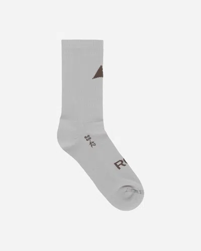 Roa Logo Socks Dirty In White