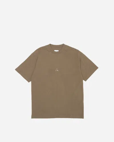ROA ROA LOGO T SHIRT | BROWN TEE ONLINE