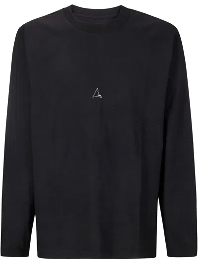 Roa Logo T-shirt In Black