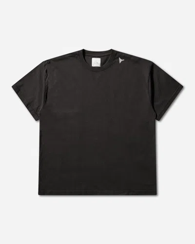 Roa Logo T-shirt Washed In Black