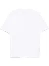Roa Crew Neck Logo T-shirt In White