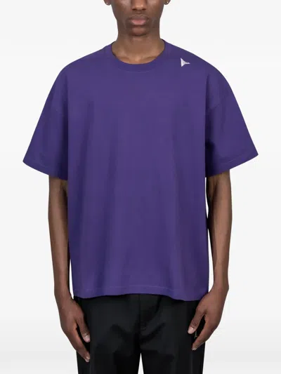 Roa Logo T-shirt In Purple