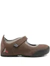 Roa Loie Strap-detail Sneakers In Brown