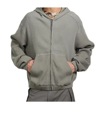 Roa Long-sleeved Hoodie In Gray