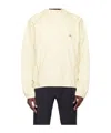 Roa Long-sleeved Pullover In White