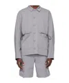 Roa Gray Button Shirt In Gray