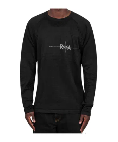 Roa Long-sleeved T-shirt In Black