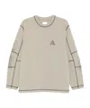 Roa Neolith Stitch Organic Long Sleeve Clothing In Neutral