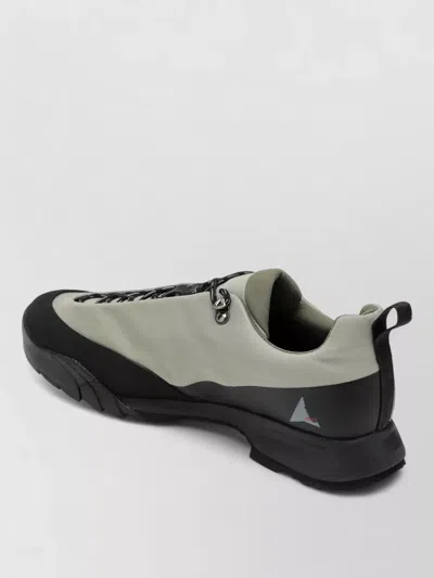 Roa Low Top Sneakers Pull Tab Rubber Sole In Multi