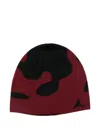 Roa Magma Abstract-print Beanie Hat In Multi