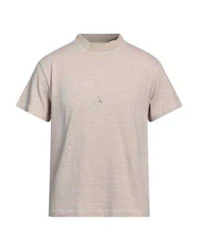 Roa Man T-shirt Sand Size S Hemp, Cotton, Elastane In Beige