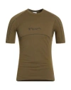 Roa Man T-shirt Military Green Size M Polyamide, Elastane In Brown