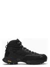 Roa Black Lace-up Boot In Black