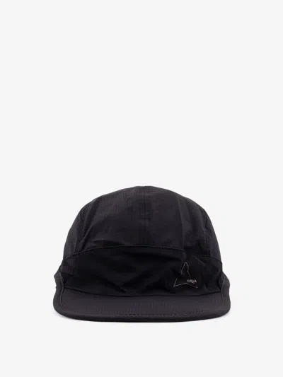 Roa Men Nylon Baseball Hat In Black