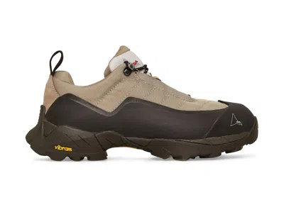 Pre-owned Roa Men's  Katharina Boots Sneakers In Sand/brown