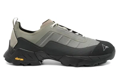 Pre-owned Roa Men's  Katharina Light Sneakers In Dark Grey/taupe