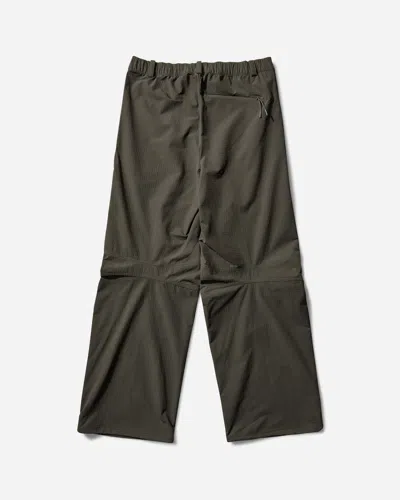 Roa Men S Tambo Shaped Softshell Pants Dark Olive In Gray