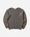 Roa Men S Vortex Crewneck Sweater Beige In Grey