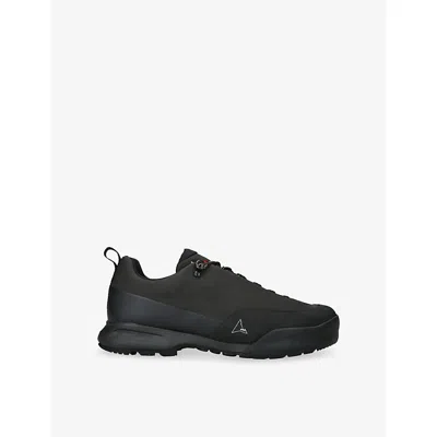 Roa Mens Black Cingino Woven Trainers Eur 44 / 10 Uk