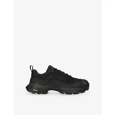 Roa Mens Black Katharina Woven Trainers Eur 42 / 8 Uk