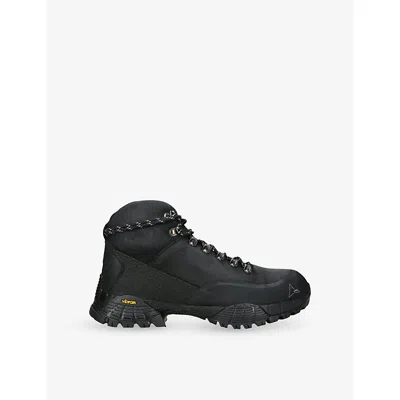 Roa Mens Black  X Our Legacy Andreas Leather Hiking Boots Eur 44 / 10 Uk