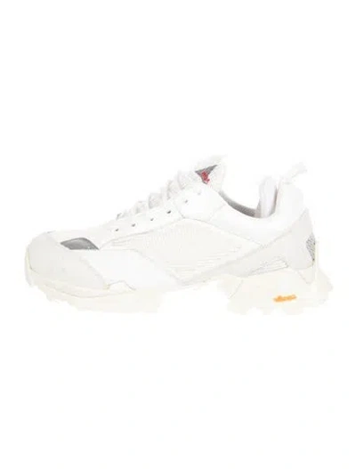 Pre-owned Roa Mesh Chunky Sneakers In White