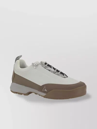 ROA MODERN ROUND TOE PLATFORM SNEAKERS