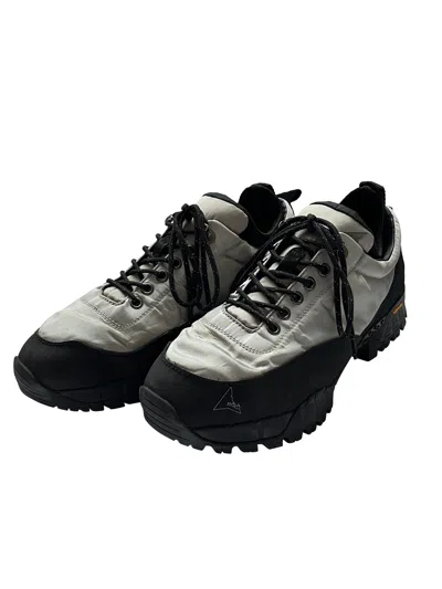 Pre-owned Roa Neal Gray And Black Hiking Boots In Gray/black