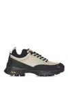 Roa Cingino Leather Sneakers In Beige