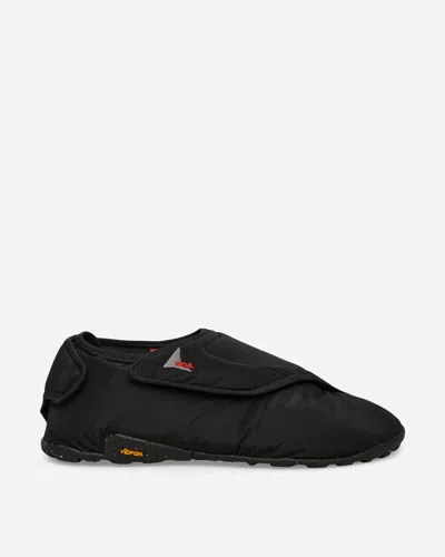 Roa Night Walker Mules In Black