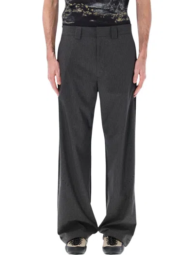 Roa Numb Pinstriped Packable Pants In Black