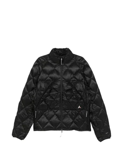Roa Nuna 800 Diamond-quilted Ripstop Jacket In Black