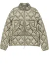 Roa Nuna 800 Fill Power Hooded Down Jacket In Neutral