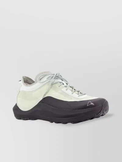 Roa Nylon Sneakers With Rubber And Vibram Sole In Gray